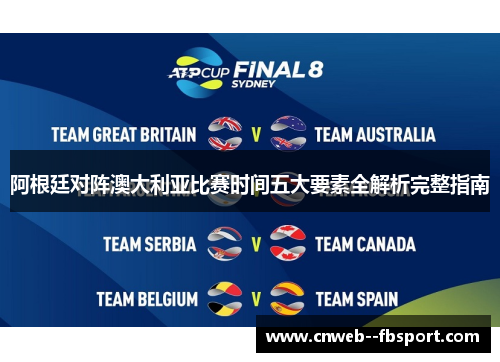 阿根廷对阵澳大利亚比赛时间五大要素全解析完整指南